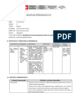 SESIÓN DE APRENDIZAJE 29 DE Marzo