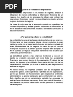 Qué Es La Contabilidad Empresarial