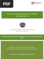 O Qué É o Plano de Estructura Urbano?: Introdução Ao PEU