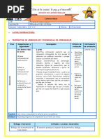 Sesión de Aprendizaje: Leemos Rimas