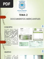 Tema 2 Documentos Mercantiles