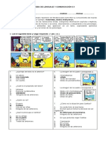 Prueba de Cómic y Textos Instructivos