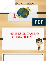 Cambio Climático