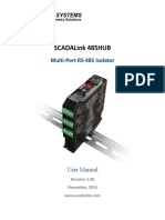 SCADALink 485HUB User Manual Black White - 2