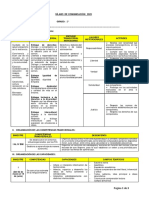 Sílabo de Comunicaciòn 202 3 Docent E Nivel Grado: 2° NOMBRE DEL ESTUDIANT E: I. Identida D Y Propósito Social