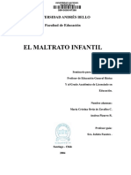 El Maltrato Infantil