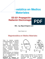 Magneto Estática en Medios Materiales: EE-521 Propagación y Radiación Electromagnética