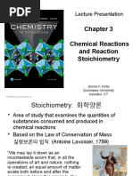 Chemical Reactions and Reaction Stoichiometry: Lecture Presentation