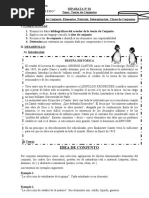 SEPARATA N°01. Parte #01. Idea de Conjunto - Elementos.Notación - Determinación. Clases de Conjunto