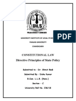 Directive Principles of State Policy