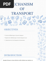 Gen Bio Transport Mechanism