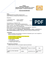 Anexo: Centro Waman Wasi Universidad Nacional Agraria de La Selva Unidad Posgrado - Facultad de Agronomía