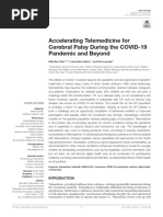 Accelerating Telemedicine For Cerebral Palsy During The COVID-19 Pandemic and Beyond