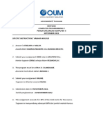 Assignment/ Tugasan - Computer Programming Ii