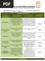 Physical Assessment Findings: Assessing Head and Face