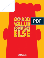 Go Add Value Someplace Else A Dilbert Book by Scott Adams