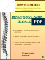 Estenosis Cronica Adquirida Del Canal Lumbar1