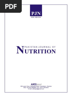 Short Nutritional Assessment Questionnaire As A Ma