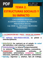 Tema 2. Estructuras Sociales Y Su Impacto