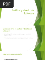 Análisis y Diseño de Software