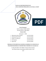 2D3B - Kel 3 - Makalah Metode Penelitian (VARIABEL PENELITIAN, DEFINISI OPERASIONAL DAN SKALA UKUR)