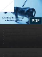 Livestock Biotechnology in India and Ethics