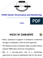 WASH Sector Governance and Monitoring