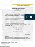 Certificado de Vigencia y Antecedentes Disciplinarios S1