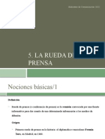 La Rueda de Prensa: Gabinetes de Comunicación 2022