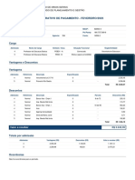 Demonstrativo de Pagamento - Fevereiro/2023: Dados Cadastrais