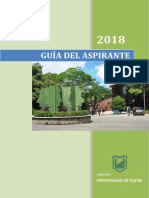 Guía Del Aspirante: Universidad de Sucre