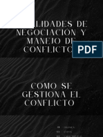 Habilidades de Negociación y Manejo de Conflictos Semana 2