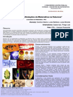 Algumas Manifestações Da Matemática Na Natureza