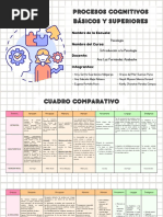 PROCESOS COGNITIVOS Básicos y Superiores