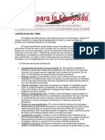 Justificacion Del Tema: 2.1síntomas Del Fracaso Profesional