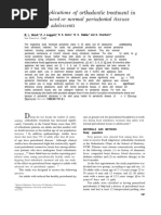 Periodontal Implications of Orthodontic Treatments in Adults With Reduced or Normal Periodontal Tissues Versus Those of Adolecents