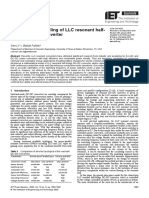 State-Space Modelling of LLC Resonant Half-Bridge