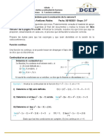 Unidad I. Límites y Continuidad de Funciones Semana 6: F Unciones Continuas