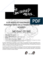 Guia Sobre La Novela y Personajes PDF