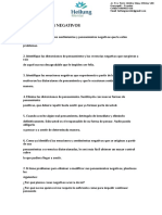 Terapia Cognitiva Pensamientos Negativos - Dialogo Socratico