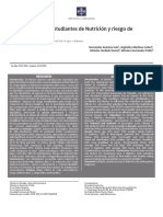 Estilos de Vida de Estudiantes de Nutrición y Riesgo de Diabetes Tipo 2