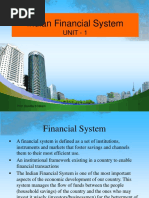 Unit 1 - Indian Financial System