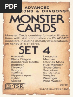 Monster Cards Set 4