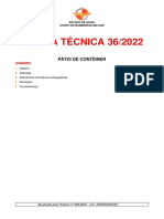 NT-36 2022 - Patio de Conteiner