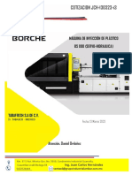 Cot. Borche Bs-Iii 800 Ton 220V Servo Hidraulica (Tabafresh)