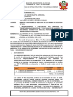 Informe #010 2023 Remito Conformidad de Pago (Servicio de Enfermeria) Ututo