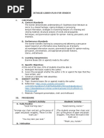 Detailed Lesson Plan For Grade 8