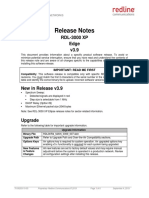 Release Notes: RDL-3000 XP Edge v3.9