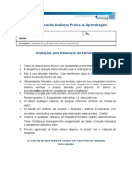 MAPA - Material de Avaliação Prática Da Aprendizagem: Acadêmico: R.A. Curso: Disciplina