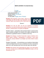 Obra de El Movimiento Zapatista y El Plan de Ayala